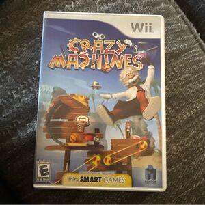 Crazy Machines - Wii Game. Insert, game and case.